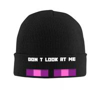 SJXIZEH Gorras para Hombre Enderman Eyes 2025 Sombreros de Punto Outdoor Quality Idea Unisex Gorras Regalos