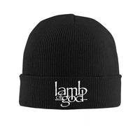 SJXIZEH Gorras para Hombres Gorro de Punto Unisex Cordero de Dios Accesorios de Banda Gorra de Punto de Invierno Gorros de Calaveras Regalos