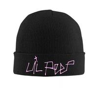 SJXIZEH Gorras para Hombres Logo-Lil-Peep Gorras de Punto para Mujeres y Hombres Gorros Otoño Invierno Gorro Acrílico Gorras Casuales Regalos
