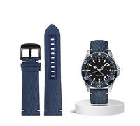 SJZZJSBX Correa de reloj de nailon resistente al agua de 22 mm para Mido M026.629/430 Ocean Star M042.430, repuesto de pulsera, accesorios para hombre