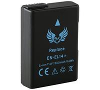 SK - Batería de repuesto para Nikon EN-EL14, 1300 mAh, EN-EL14A para Nikon D3100 D3300 D3400 D3500 D5100 D5200 D5300 D5500 D5600 DF // CoolPix P7000 P7700 0 P78 00 cm