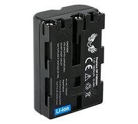 SK - Batería de repuesto para Sony NP-FM500H (1400 mAh, NP-FM500, NP-FM55H, Sony Alpha 77 99 II A68 A77 A99 II DSLR A580 A850 A900 // VG-C77AM VG-C99AM