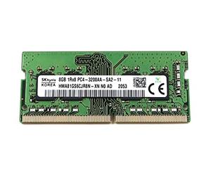 SK Hynix - Memoria RAM SO-DIMM para portátil Dell HP Lenovo y otros sistemas (8 GB, SODIMM, DDR4 3200, PC4, 3200AA, 1Rx8, HMA81GS6CJR8N-XN)