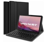 SK-M9 for Lenovo Tab M9 Bluetooth-Compatible Keyboard Leather Case with Pen Slot