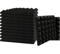 SK Studio Aislante Acustico Pirámide 12 Piezas Acusticos de Insonorizacion