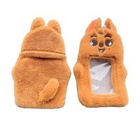 Sk-Zoo - Tarjetero de peluche con texto en inglés "Stay" Stray-Kids Bbokari Jiniret Wolf Chan Leebit, Han, 1, Casual