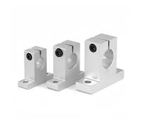 SK8 SK10 SK12 SK13 SK16 SK20 SK25 SK30 SK35 SK40 SK50 SK60 Soporte de eje Soporte de eje lineal Fresadora de varilla lineal(4pcs,SK16)