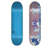 SK8MAFIA Team Wavy 8.0"x32" Deck Chasis, Adultos Unisex, Multicolor (Multicolor), Talla Única