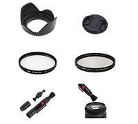 SK9 - Juego de Lentes de cámara de 62 mm Tapa de Lente UV CPL, Juego de cepillos para Fujifilm XF 56 mm f/1.2 R APD y Fujifilm XF 80 mm f/2.8 R LM OIS WR Macro Lens y Fujifilm XF 90 mm f/2 R LM WR
