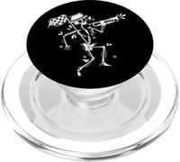 Ska Music Esqueleto con Trompeta Jazz Estilo Música PopSockets PopGrip para MagSafe