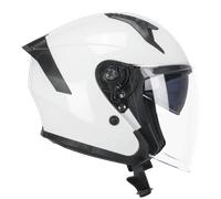 SKA-P 1MHA JEDI blanco hom 22.06 con visera CASCO JET - Color: BLANCO, Talla: Talla M