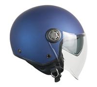 SKA-P Casco Abierto 1SHA Zen Mono Azul Satinado, XXL (61 cm)