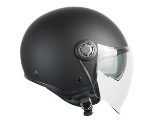 SKA-P Casco Abierto 1SHA Zen Mono Negro Mate, L (59 cm)