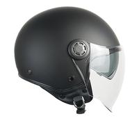 SKA-P Casco Abierto 1SHA Zen Mono Negro Mate, S (55-56 cm)