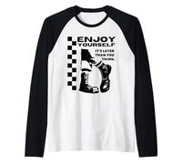 Ska Ska Ska Enjoy Yourself Its Later Than You Think Camiseta Manga Raglan