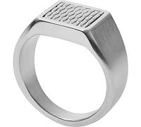 Skagen Anillo Para Hombre Torben, Longitud: 20 mm Plata De Acero Inoxidable, SKJM0201040, 11.5