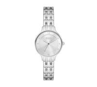 Skagen Anita Lille Reloj para Mujer, Movimiento de Cuarzo con Correa de Acero o Piel, 30MM, Tono Plateado