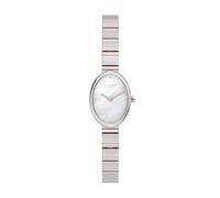 Skagen Anita Oval Reloj para Mujer de Acero Inoxidable Color Plateado de 20MM, SKW3184