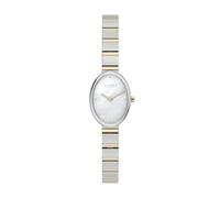 Skagen Anita Oval Reloj para Mujer de Acero Inoxidable Color Plateado de 20MM, SKW3198