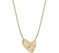 Skagen Anja Hearts SKJ5009710 - Collar de latón dorado para mujer, talla única, Latón, No es una piedra preciosa