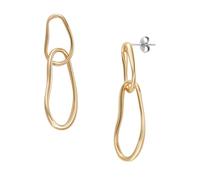 Skagen Anja Pebbles SKJ5007710 - Pendientes colgantes para mujer, metal dorado, talla única, Latón, Sin piedra preciosa, Oro Sepia 7710