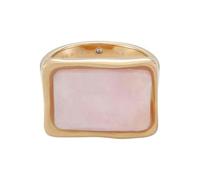 Skagen Anja SKJ18637105.5 - Anillo de acero inoxidable dorado para mujer, Acero inoxidable, Sin piedras preciosas, K-L