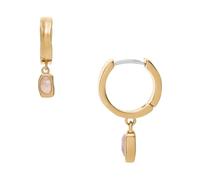 Skagen Anja SKJ1864710 - Pendiente de cuarzo para mujer, acero inoxidable, color dorado, talla única, Acero inoxidable, Sin piedra preciosa, Brillo de sol
