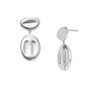 SKAGEN - Boucles d’oreilles pendantes Anja Pebble en Acier inoxydable argenté, pour Femme, SKJ1852040, Plata claro