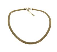 Skagen Collar Cadena de Señora Plata Acero Mesh Oro JNSG037 Nuevo