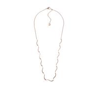 Skagen Collar para mujer, Wave Collar de cadena de acero inoxidable, Oro Rosa