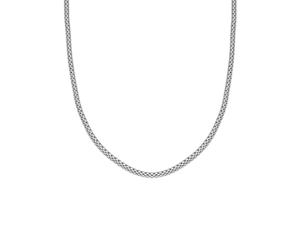 Skagen Collier chaîne Tov Mesh, en Acier inoxydable, argenté, pour Homme, SKJM0234040, Plata brillante