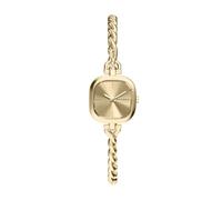 Skagen Mellem Micro - Reloj de acero inoxidable con dos manecillas y tono dorado para mujer