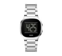 Skagen Mellem Reloj Digital de Acero Inoxidable para Hombres, Plata, Mellem Digital