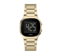 Skagen Mellem Reloj Digital para Hombre, Movimiento LCD con Correa de Acero Inoxidable o Cuero