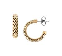 Skagen Merete SKJ1858710 - Pendientes de acero inoxidable para mujer, color dorado, talla única, Acero inoxidable, Sin piedra preciosa, Oro Limón