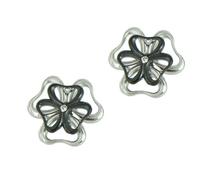 Skagen Pendientes Mujer Pendientes Plata Negro JEB0019