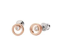 SKAGEN Pendientes para Mujer en Acero Inoxidable o Semipreciosos con Cierre Posterior de Pasador, Oro Mostaza