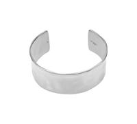 SKAGEN Pulsera brazalete de acero inoxidable y semipreciosas con puño para mujer