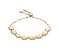 Skagen Pulsera con guijarros orgánicos para mujer de acero inoxidable en tono dorado, SKJ1769710