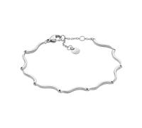 Skagen Pulsera de cadena para mujer Essential Waves de acero inoxidable, SKJ1793040, Tono plateado