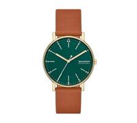 Skagen Reloj Analógico para Hombre de Cuarzo con Correa en Cuero SKW6927