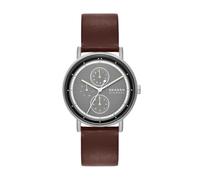 Skagen Reloj Analógico para Hombre de Cuarzo con Correa en Cuero SKW6941