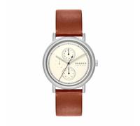 Skagen Reloj Analógico para Hombre de Cuarzo con Correa en Cuero SKW6942