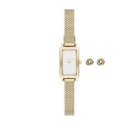 Skagen Reloj Hagen para Mujer, Movimiento de Cuarzo a Dos Agujas con Correa de Acero o Piel