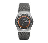 Skagen Reloj Melbye de tres manecillas con correa de malla de acero inoxidable