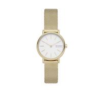 Skagen Signatur - Reloj de Dos Agujas de 30 mm con Malla de Acero o Correa de Piel, 30MM