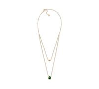 Skagen Sofie Sea Glass - Collar de acero inoxidable dorado para mujer, SKJ1855710, Length: 500mm+50mm, Acero inoxidable, No es una piedra preciosa