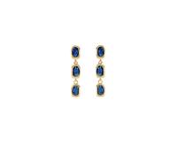 Skagen Sofie Sea Glass SKJ1887710 - Pendientes de acero inoxidable en tono dorado para mujer