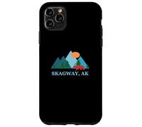 Skagway Alaska AK Vacation Souvenir Vintage Logo Carcasa para iPhone 11 Pro MAX