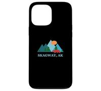 Skagway Alaska AK Vacation Souvenir Vintage Logo Carcasa para iPhone 13 Pro MAX